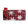 Vdsrup Buffalo Plaid Cubiertas magnéticas para buzón de_2