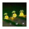 Vcdsoy Figuras de decoración de rana de jardín luces_2