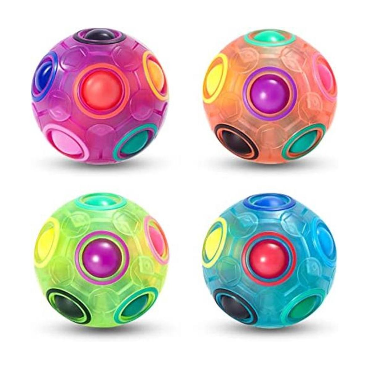 Vdealen Bola mágica del rompecabezas del arco iris juego