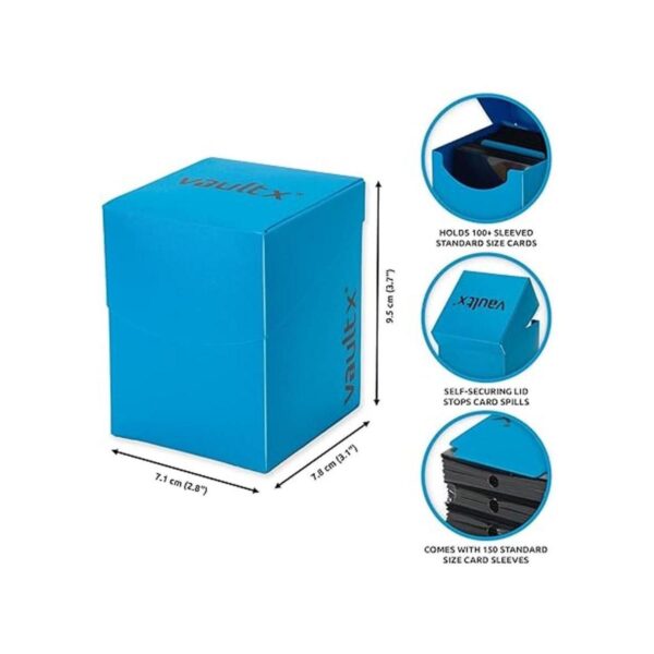 Vault X Caja de cubierta y 150 fundas para tarjetas de_2
