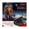 Vassink Mouse ergonómico mouse inalámbrico recargable_3