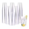 Vasos de plástico transparente de 12 onzas paquete de 100_1