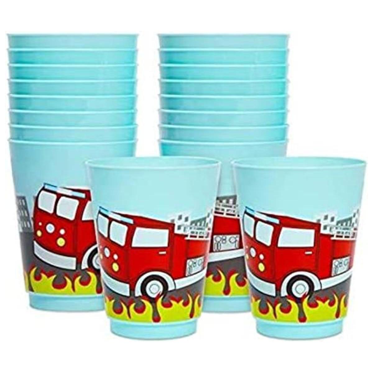 Vasos de plástico de 16 oz suministros para fiestas de