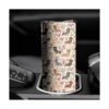Vasos de perro salchicha para perros y flores 20 onzas