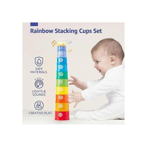 Vasos apilables para bebés de 12 a 18 meses juguetes_2