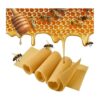 Varybeaty Base de cera de abejas 30 hojas de cera de