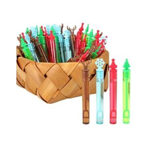 Varitas de burbujas de Navidad paquete de 40 mini varitas_1
