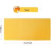 Varybeaty Base de cera de abejas 30 hojas de cera de