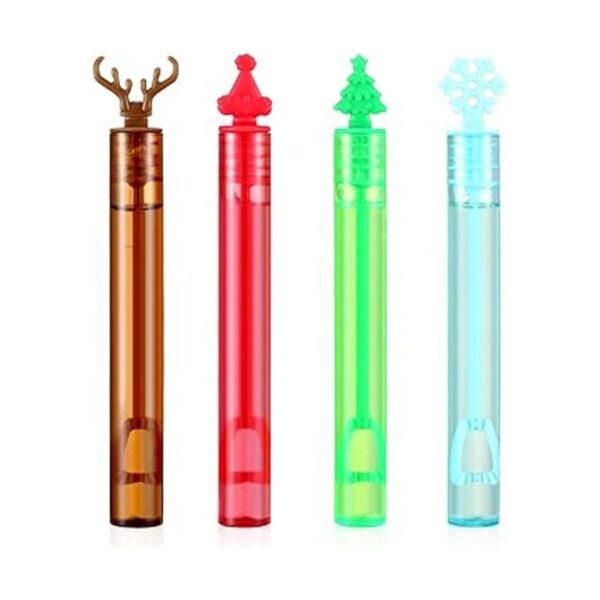 Varitas de burbujas de Navidad paquete de 40 mini varitas_2
