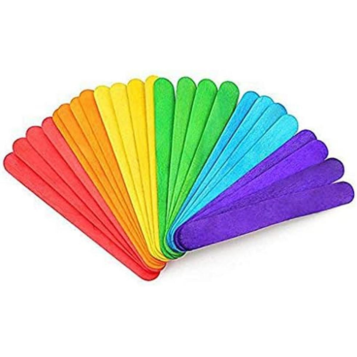 Varillas de colores para manualidades Paquete de 250
