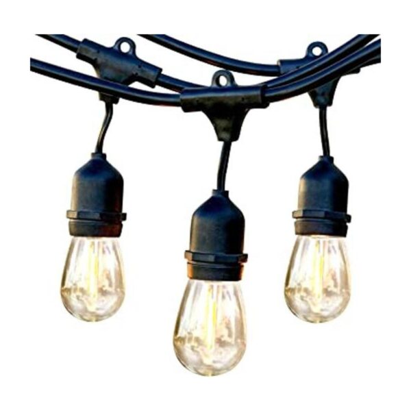 Vara de luces con enchufe colgante para exterior Brightech_1