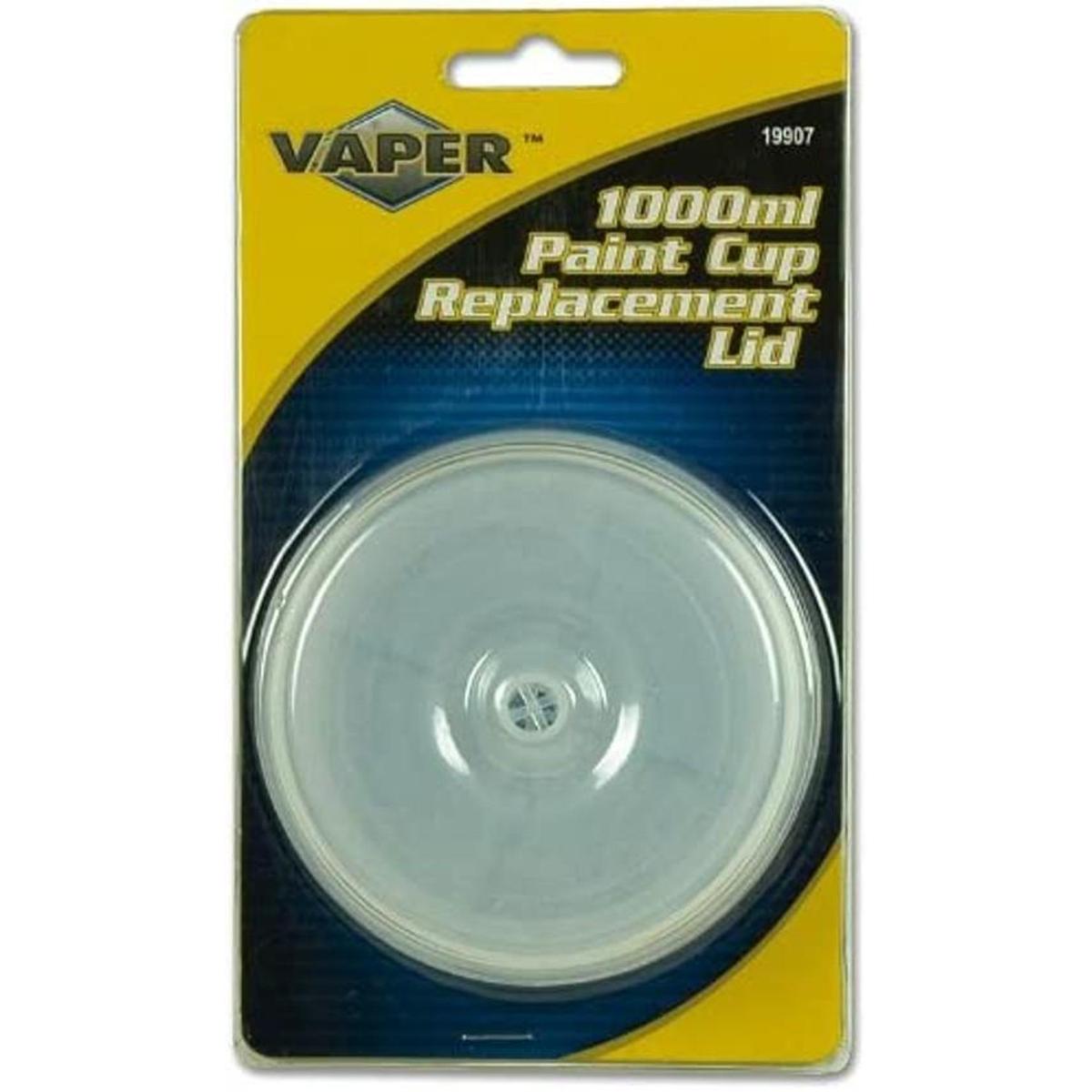 Vaper 19907 Tapa de repuesto para vaso de pintura de 33.8