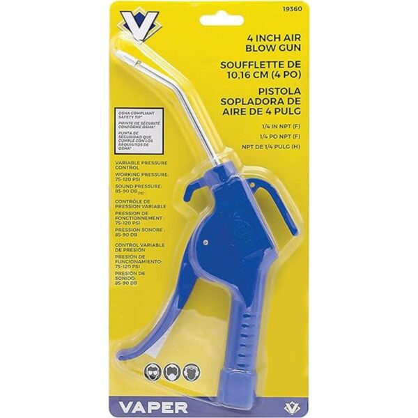 Vaper 19360 Pistola de soplado de aire paquete de 1_2