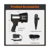 Vanvale Superbright Linterna LED de mano potente_4