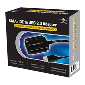 Vantec CBISATAU2 SATAIDE a USB 2.0 adaptador admite_1