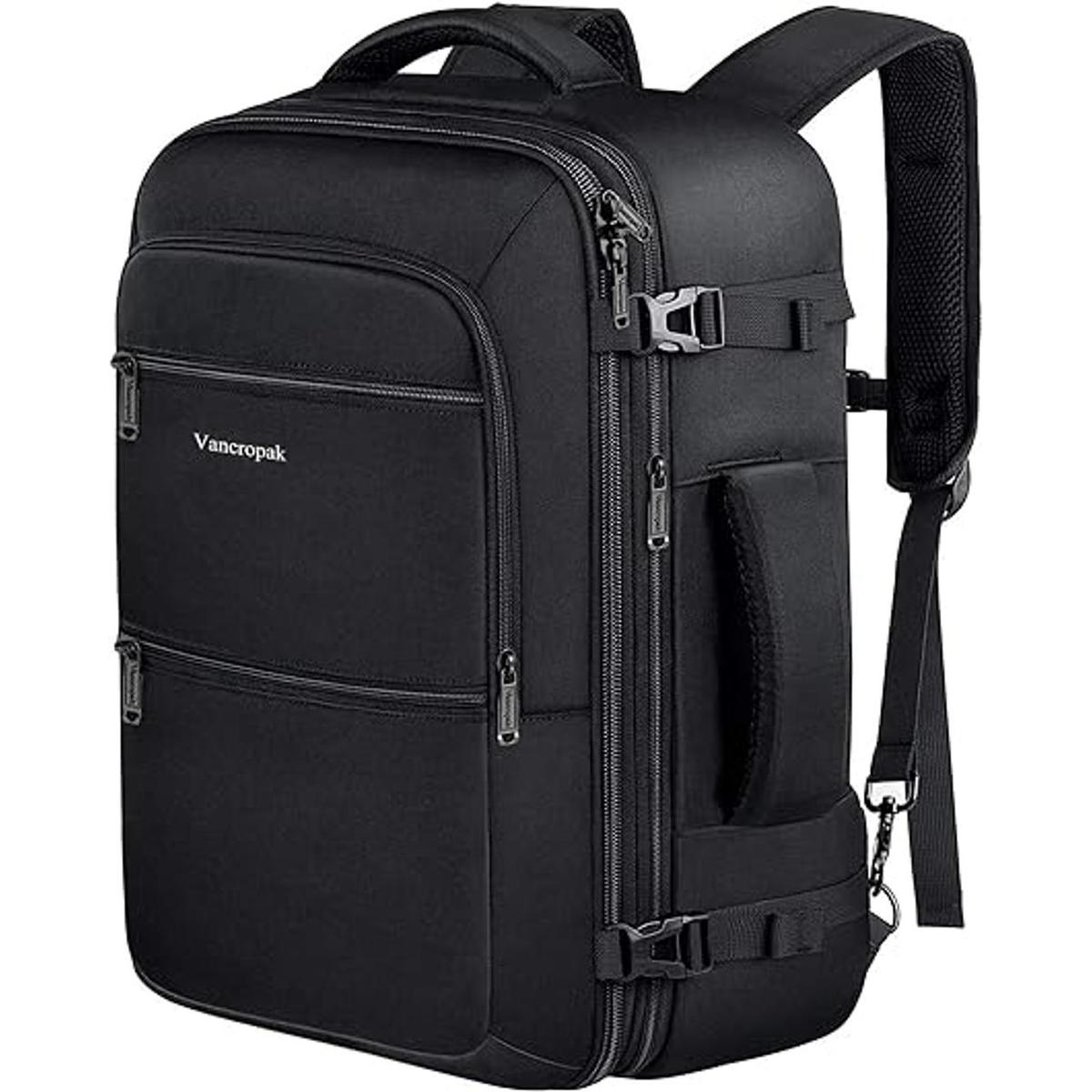 Vancropak Mochila de viaje de 40 litros aprobada por