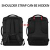 Vancropak Mochila de viaje de 40 litros aprobada por_4