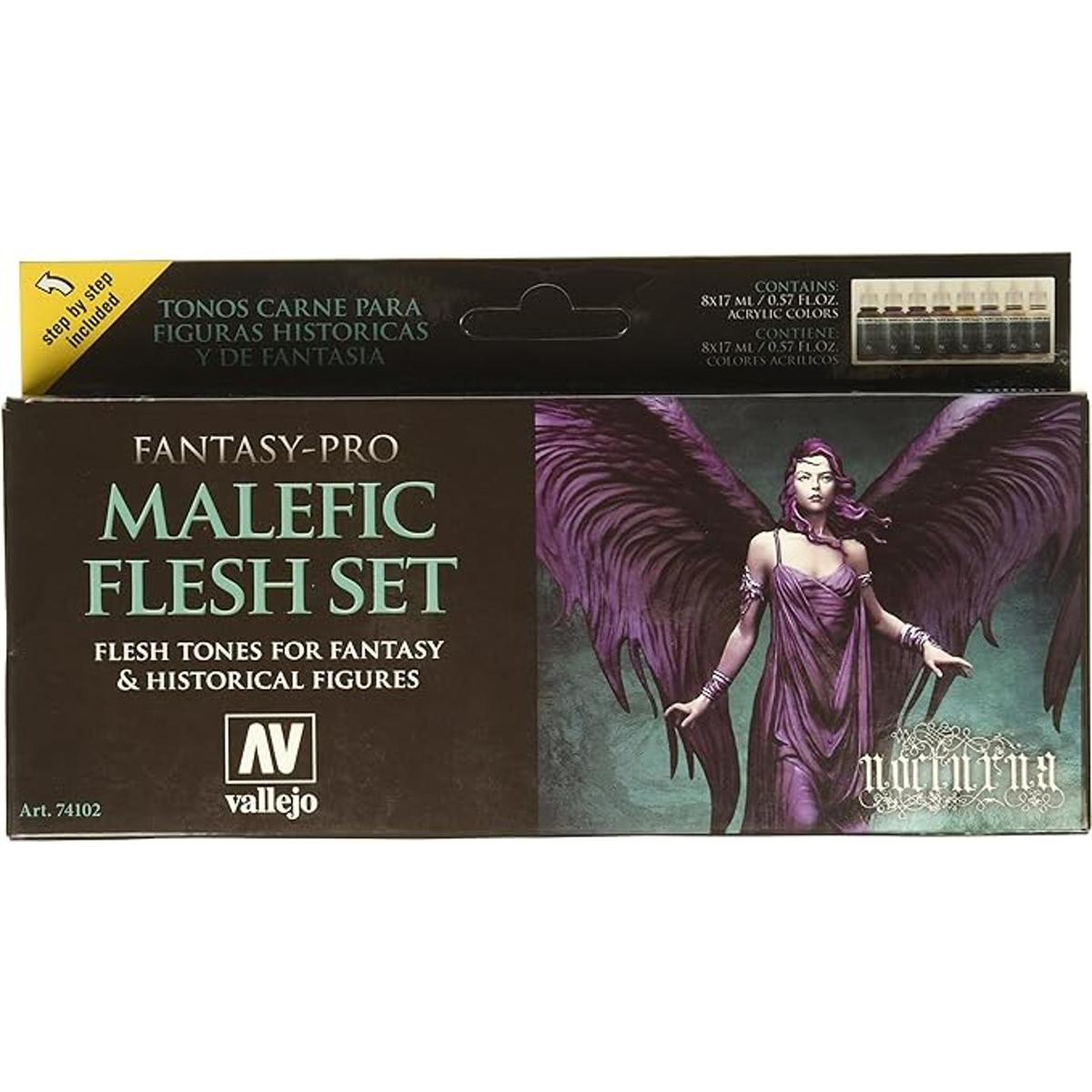Vallejo Pintura de carne maléfica