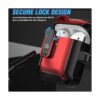 Valkit Funda para Airpods para hombre con cerradura serie