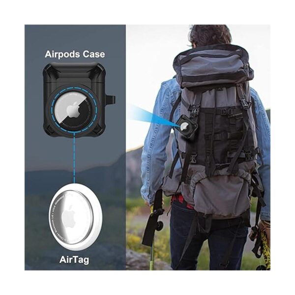 Valkit Funda compatible para Airpods y AirTags funda