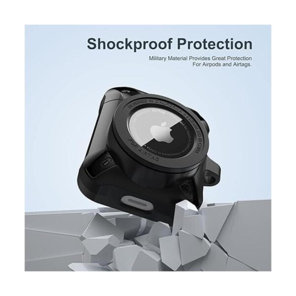 Valkit Funda compatible para Airpods y AirTags funda