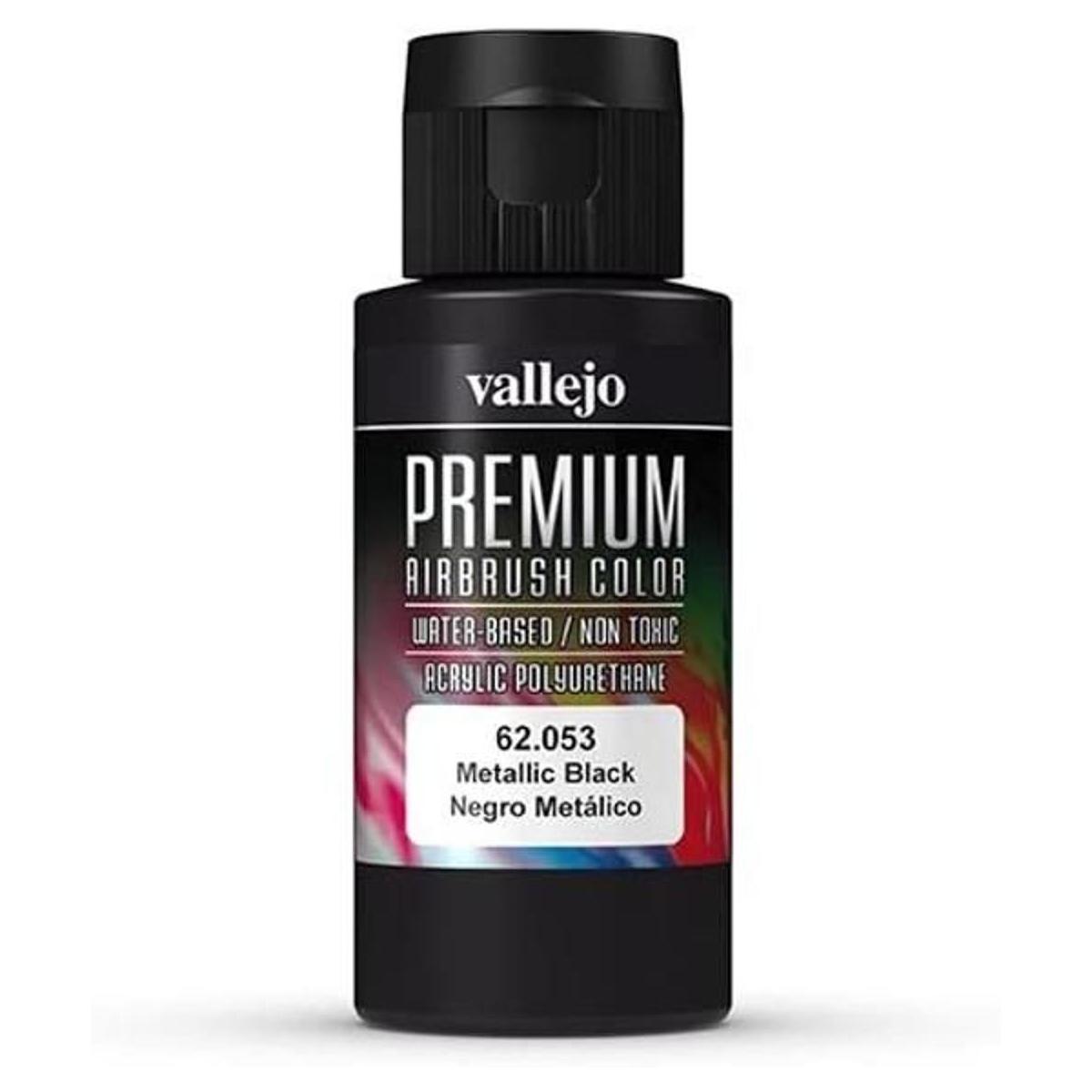 Vallejo Color Metálico Negro Premium RC Colores