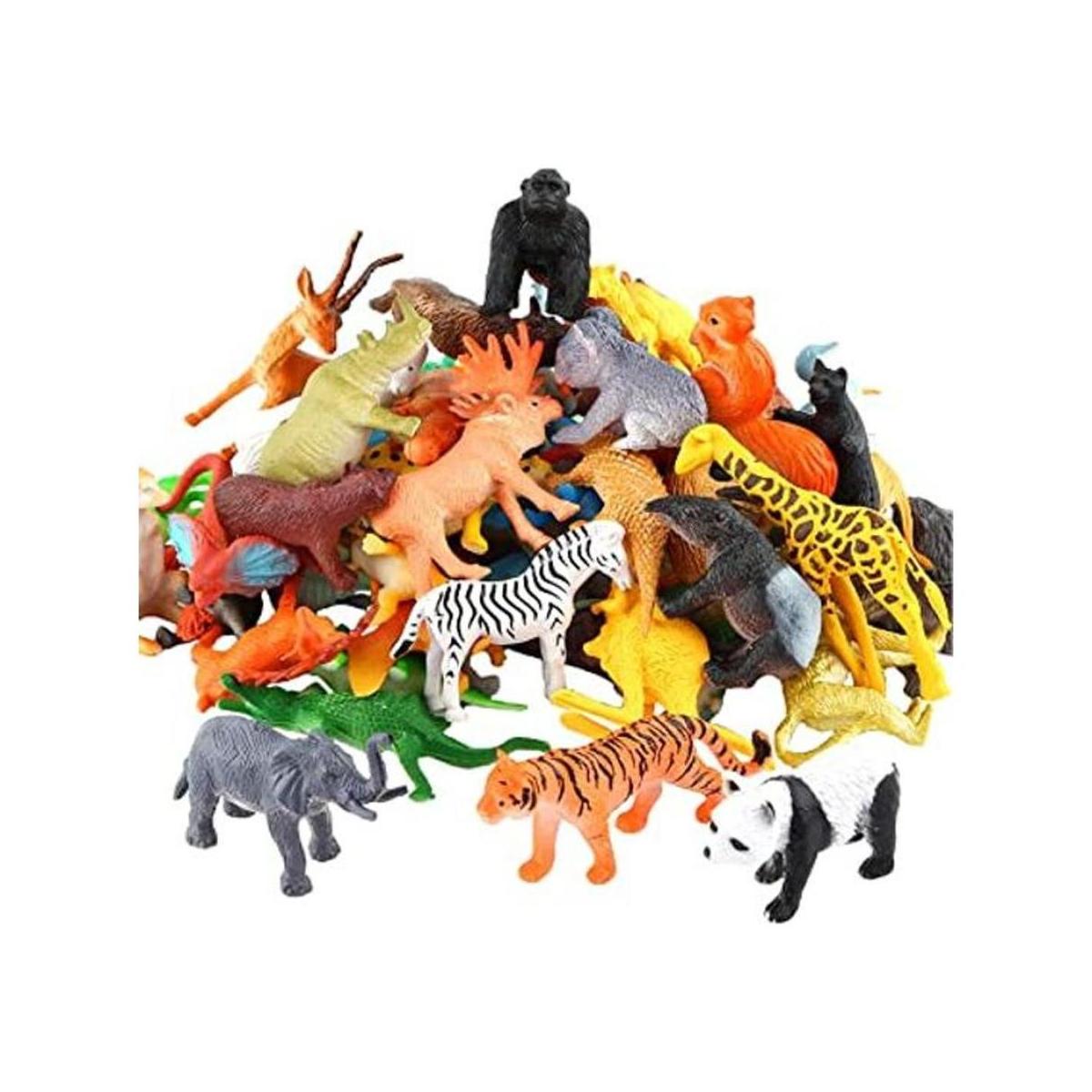ValeforToy Figura de animales 54 piezas de juguetes de