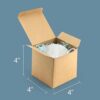 ValBox Cajas de regalo de 4 x 4 x 4 25 cajas de papel_2