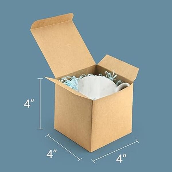 ValBox Cajas de regalo de 4 x 4 x 4 25 cajas de papel_2