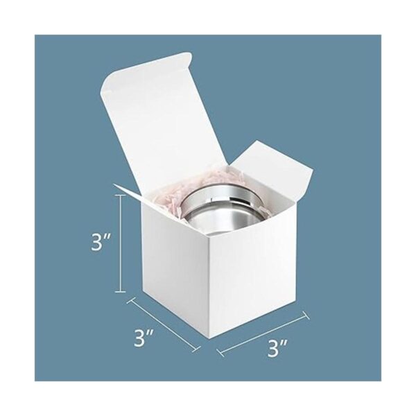 ValBox Cajas de regalo blancas de 3 x 3 x 3 pulgadas 50_2