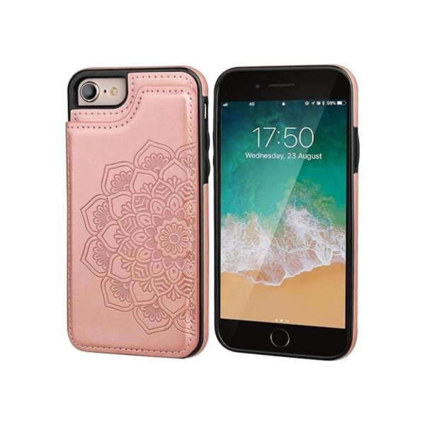 Vaburs Funda tipo cartera para iPhone SE 2022SE_3