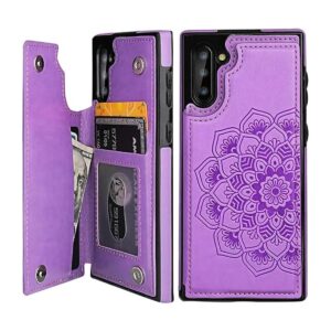 Vaburs Galaxy Note 10 Case Wallet with Card Holder_1