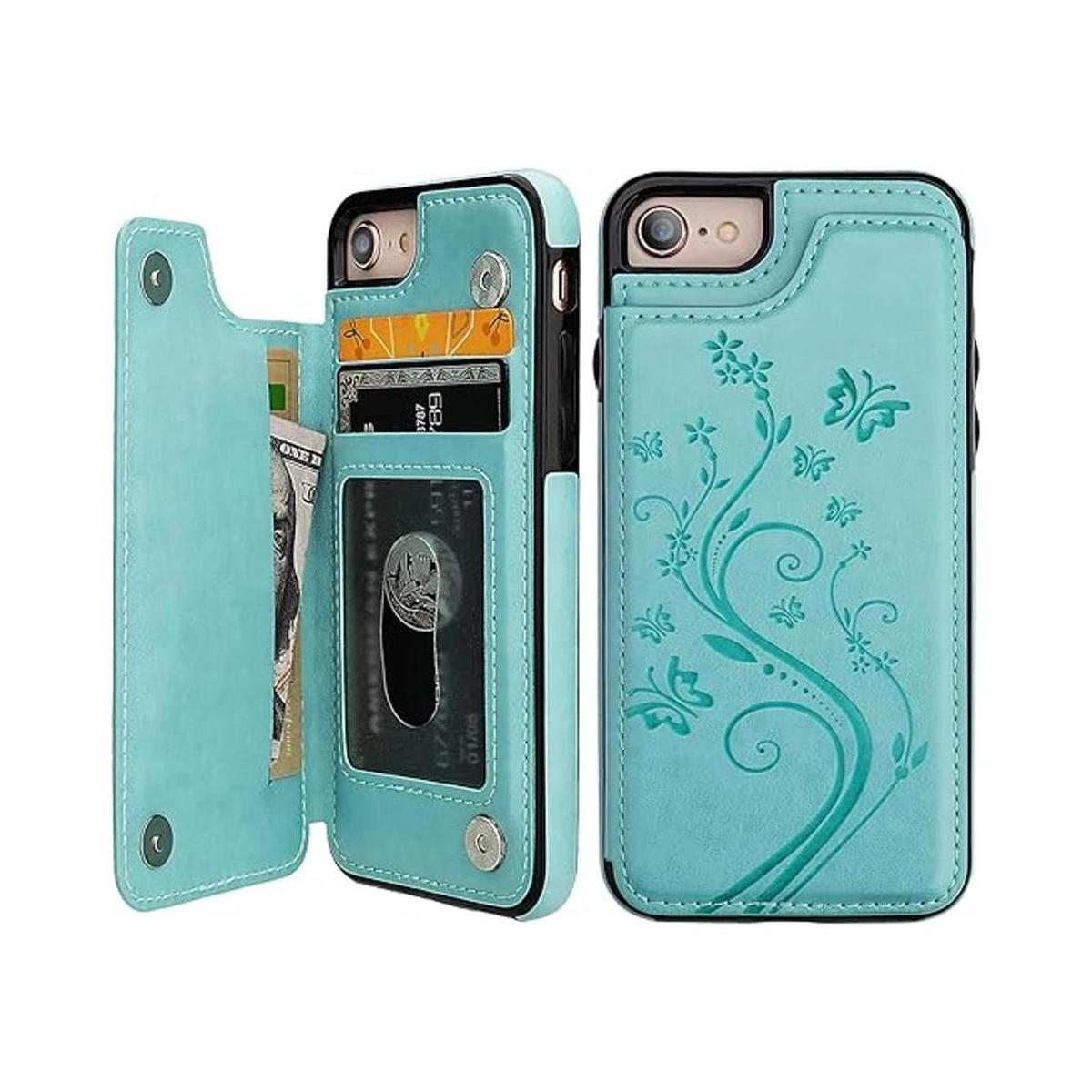Vaburs Funda tipo cartera para iPhone SE 2022 5GSE