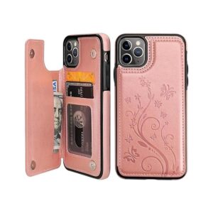 Vaburs Funda para iPhone 11 Pro Max con tarjetero diseño_1