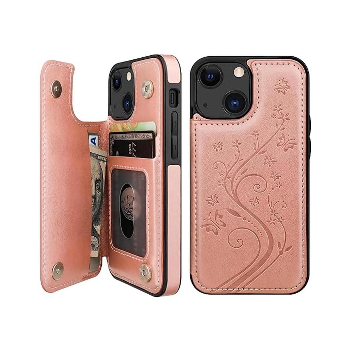 Vaburs Compatible con iPhone 13 Mini Funda tipo cartera
