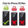 Vaburs Funda tipo cartera compatible con iPhone Xs Max con_2