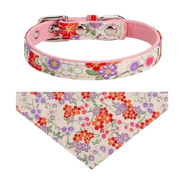 Vaburs Collar de perro y pañuelo para perro collar de