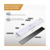VYANLIGHT Luz activada por movimiento luces LED_3