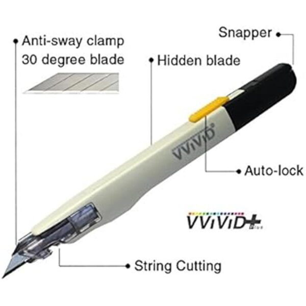VViViD Cuchilla retráctil de precisión equilibrada_2