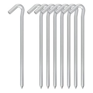 VVOKGO Clavijas de acero galvanizado de 9 pulgadas