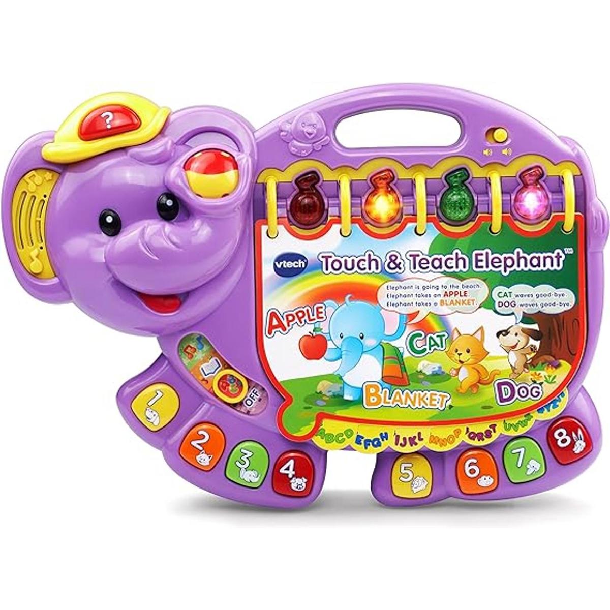 VTech elefante para tocar y aprender morado exclusivo en