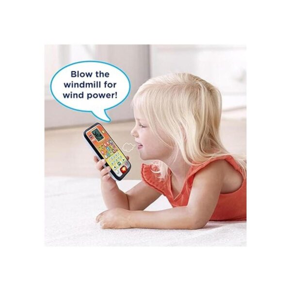 VTech Teléfono de aprendizaje de llamadas y chat naranja_5