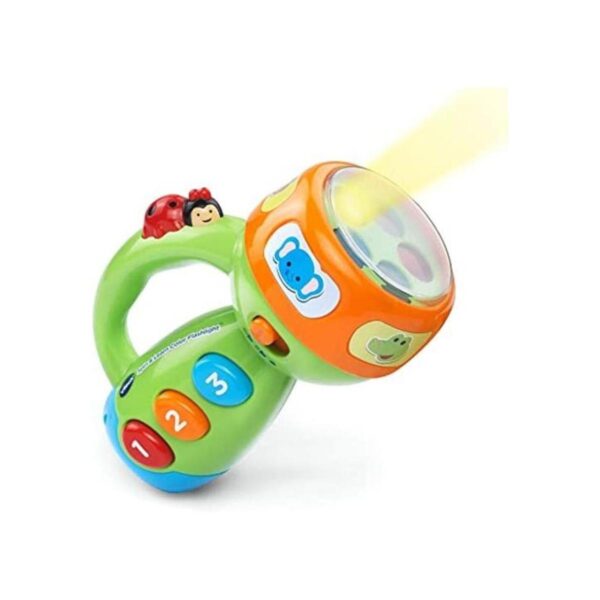 VTech Spin and Learn Linterna de color verde lima_1