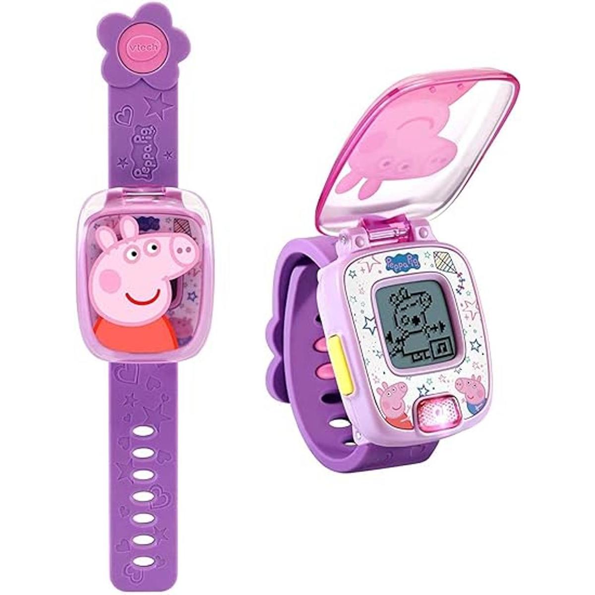 VTech Peppa Pig Reloj de aprendizaje color púrpura
