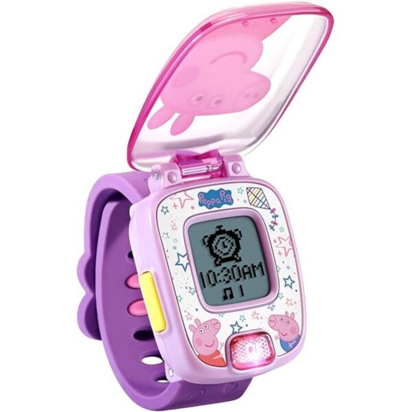 VTech Peppa Pig Reloj de aprendizaje color púrpura_4
