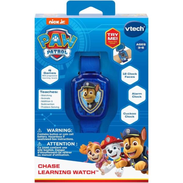 VTech PAW Patrol Chase Reloj de aprendizaje color azul_5