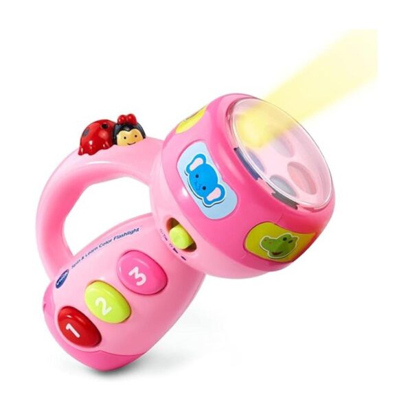 VTech Linterna Gira y Aprende Rosa Exclusiva para Internet_1