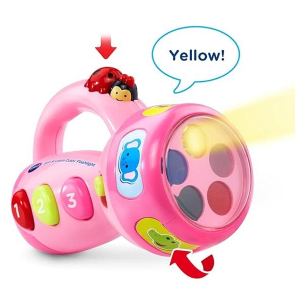 VTech Linterna Gira y Aprende Rosa Exclusiva para Internet_2