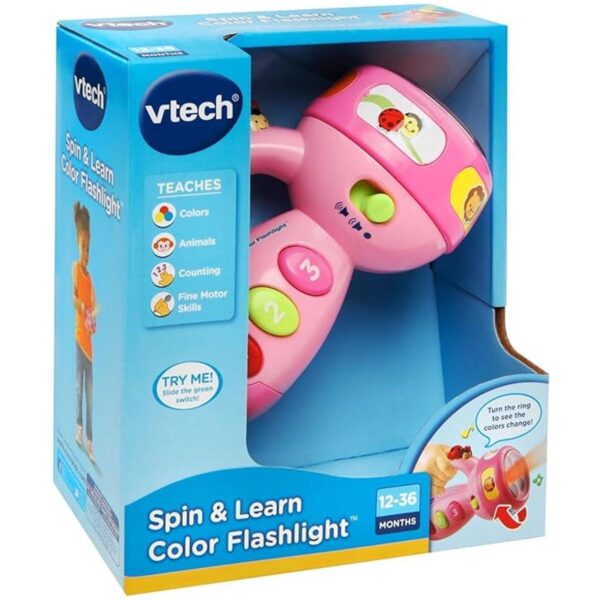 VTech Linterna Gira y Aprende Rosa Exclusiva para Internet_6