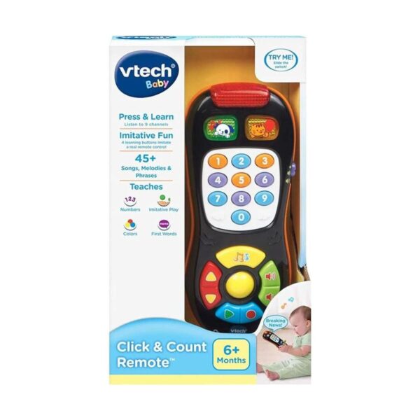 VTech Haz clic y cuenta el control remoto negro_5